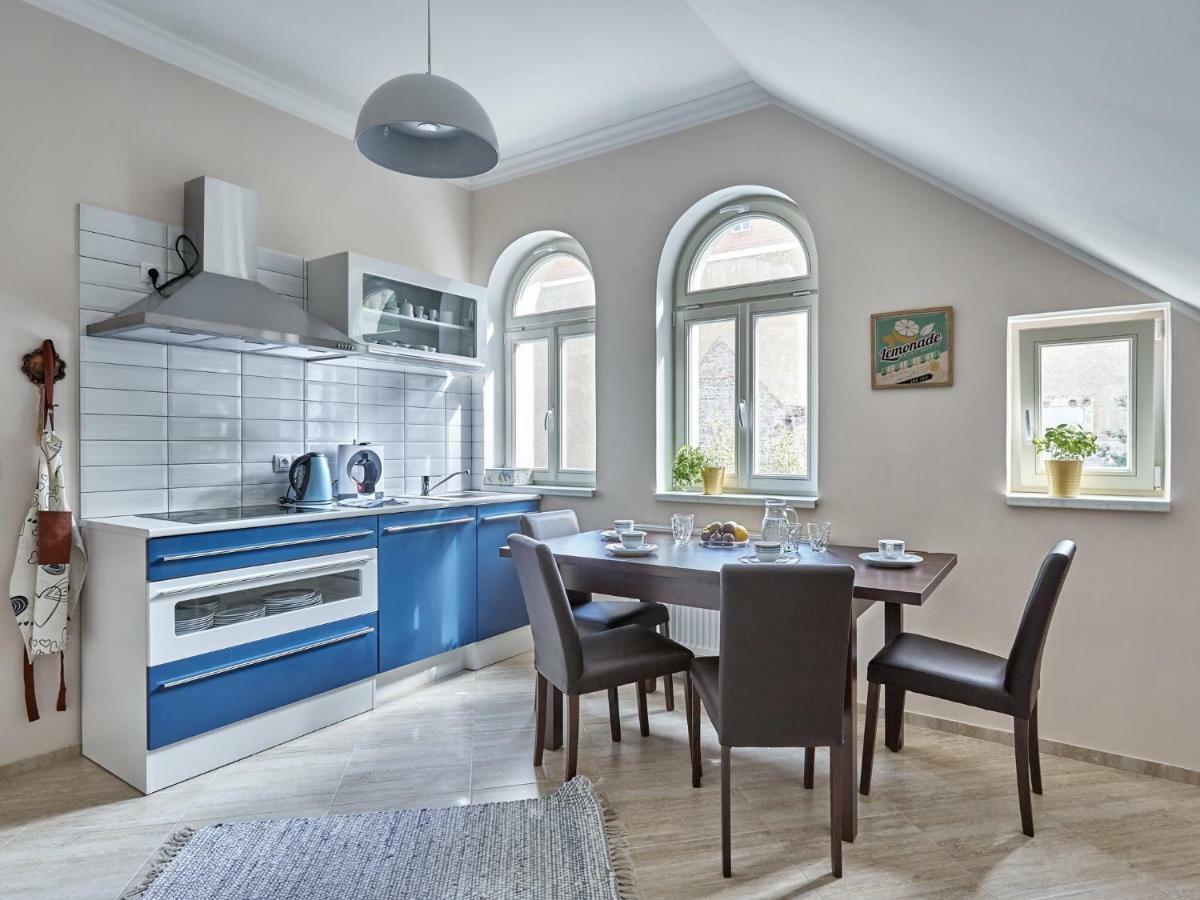 Apartman Villa Eiche マリアーンスケー・ラーズニェ エクステリア 写真